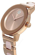 Shop Authentic Movado Bold Rose Gold Dial Two Tone Steel Strap Watch for Women - 3600639 - Luxxuri