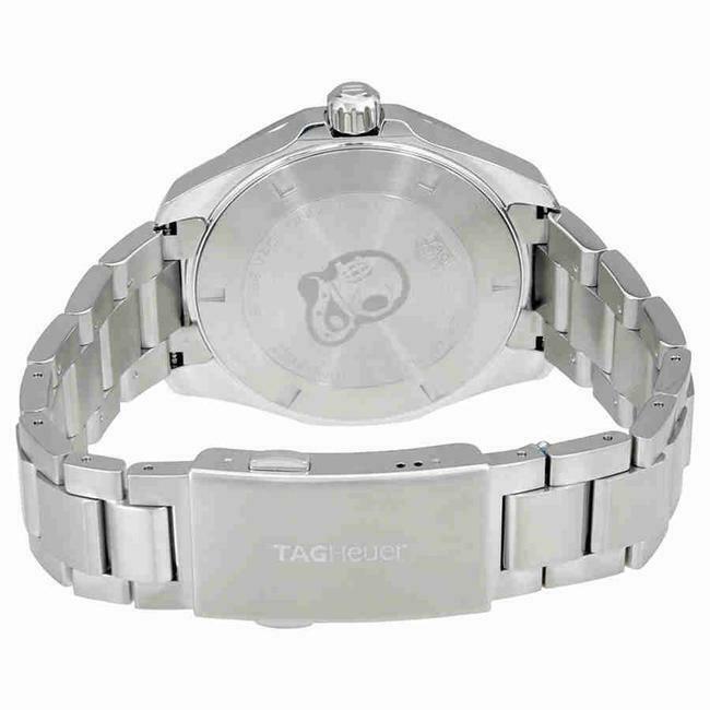 Shop Authentic Tag Heuer Aquaracer Black Dial Silver Steel Strap Watch for Men - WAY101B.BA0746 - Luxxuri