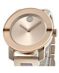 Shop Authentic Movado Bold Rose Gold Dial Two Tone Steel Strap Watch for Women - 3600639 - Luxxuri