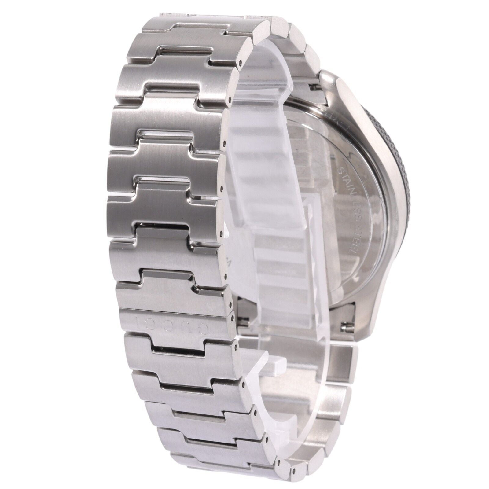 Shop Authentic Gucci G Timeless Sport White Dial Silver Steel Strap Watch For Men - YA126250 - Luxxuri