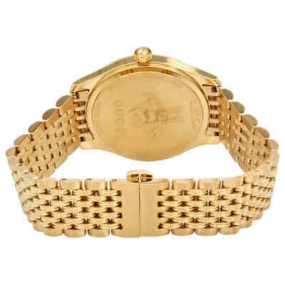 Shop Authentic Gucci G Timeless Quartz Silver Dial Gold Steel Strap Watch For Women - YA1264155 - Luxxuri