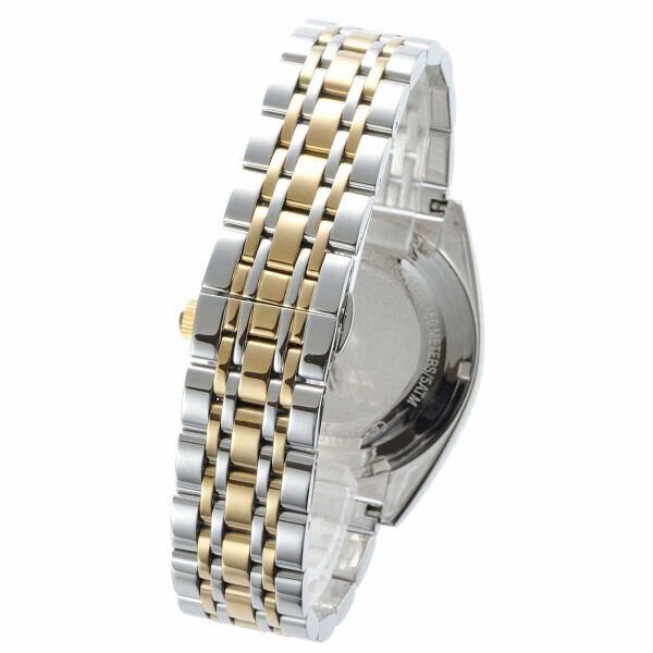 Shop Authentic Emporio Armani Classic Chronograph White Dial Two Tone Steel Strap Watch For Men - AR0396 - Luxxuri