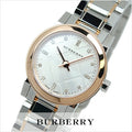 Shop Authentic Burberry The City Silver Dial Two Tone Steel Strap Watch for Women - BU9214 - Luxxuri