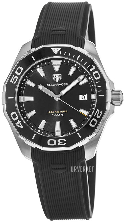 Tag Heuer Aquaracer Black Dial Watch for Men - WAY101A.FT6141