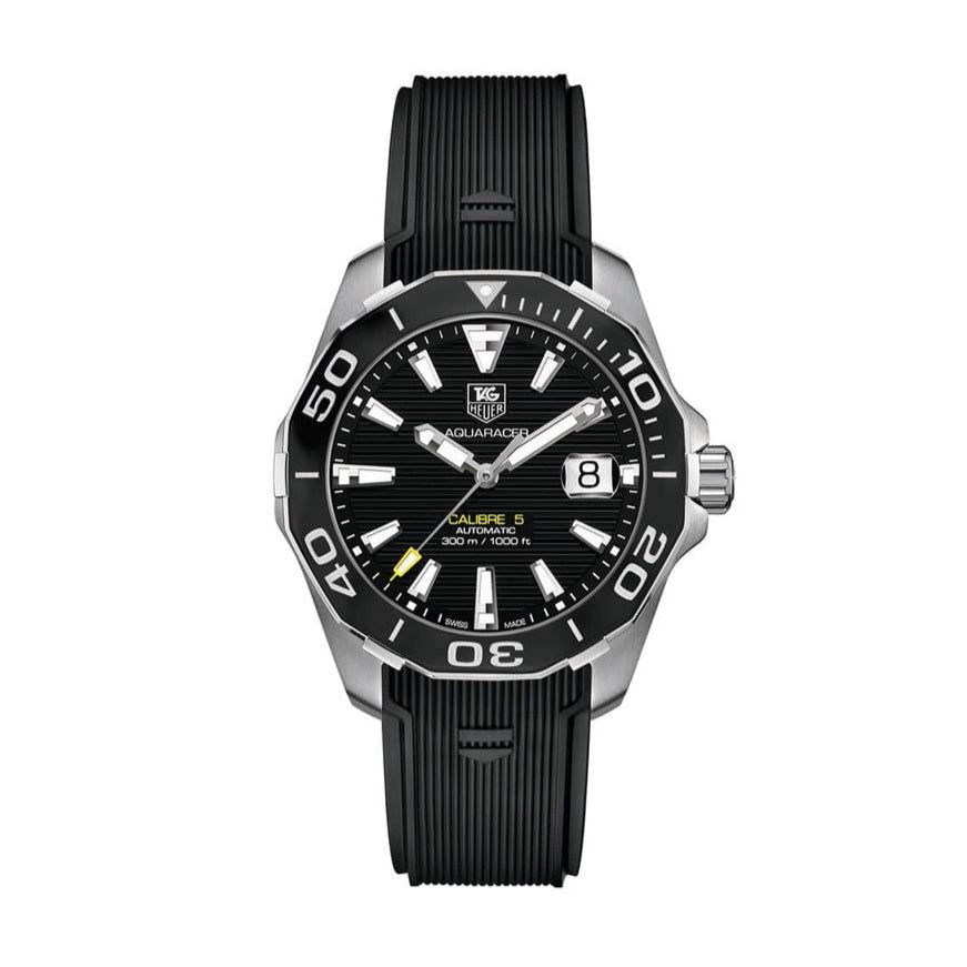 Tag Heuer Aquaracer Black Dial Watch for Men - WAY211A.FT6151