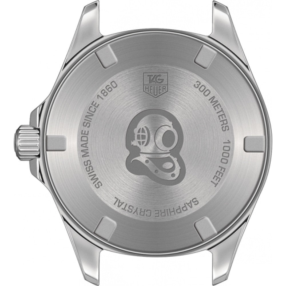 Shop Authentic Tag Heuer Aquaracer Chronograph Blue Dial Black Rubber Strap Watch for Men - CAY111B.FT6041 - Luxxuri