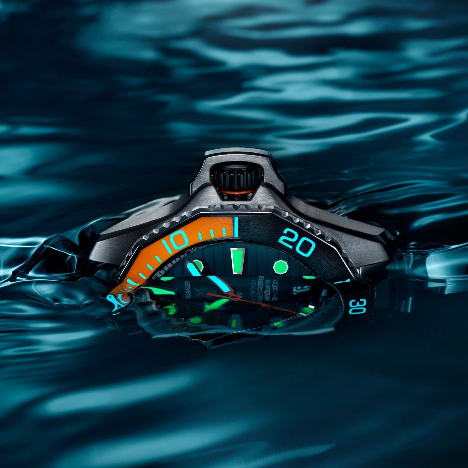 Shop Authentic Tag Heuer Aquaracer Professional 1000 Superdiver Automatic Black Dial Silver Steel Strap Watch for Men - WBP5A8A.BF0619 - Luxxuri