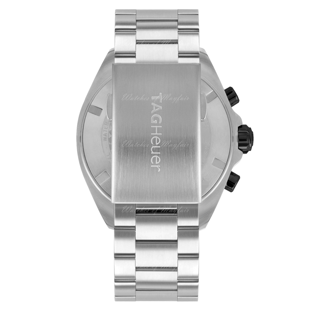 Shop Authentic Tag Heuer Formula 1 Chronograph Ceramic Black Dial Silver Steel Strap Watch for Men - CAZ101AH.BA0842 - Luxxuri