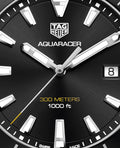 Shop Authentic Tag Heuer Aquaracer Quartz Black Dial Black Rubber Strap Watch for Men - WAY101A.FT6141 - Luxxuri