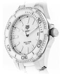 Shop Authentic Tag Heuer Aquaracer Diamonds White Dial Two Tone Steel Strap Watch for Women - WAY131H.BA0914 - Luxxuri