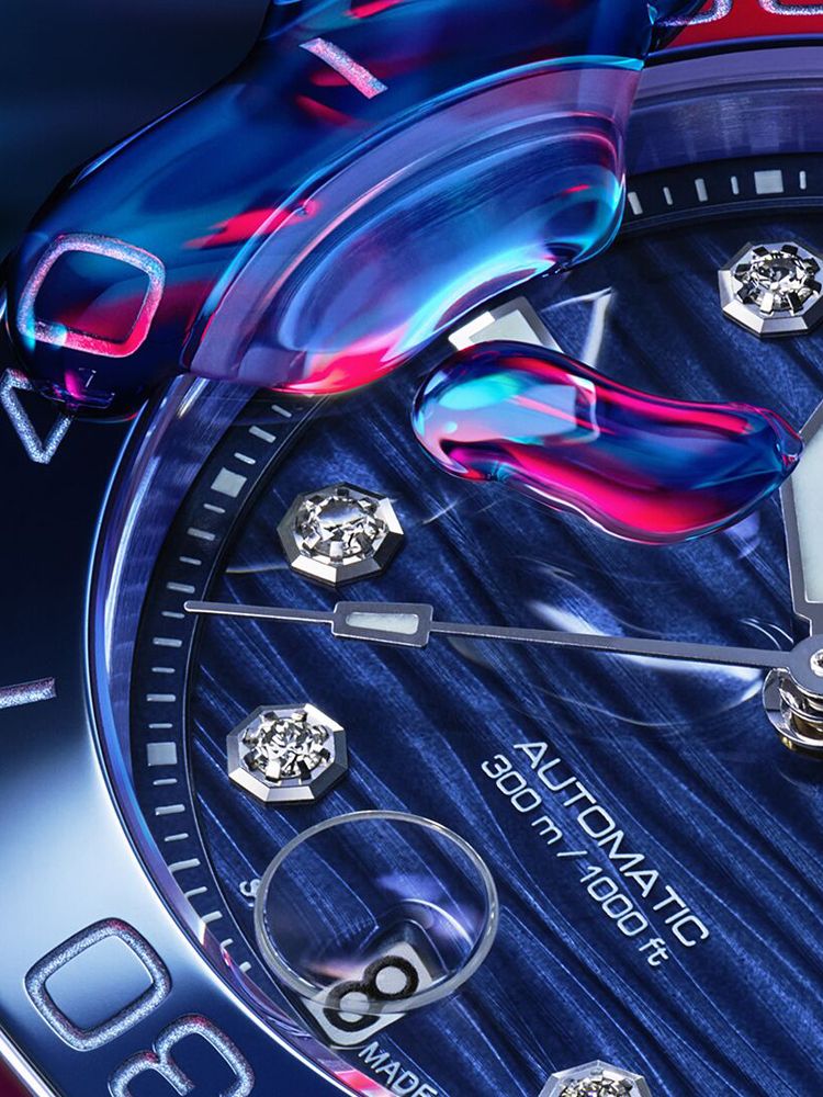 Shop Authentic Tag Heuer Aquaracer Professional 300 Automatic Diamonds Blue Dial Silver Steel Strap Watch for Women - WBP231B.BA0618 - Luxxuri