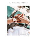 Shop Authentic Daniel Wellington Roselyn 3A Petite White Dial Red NATO Strap Watch For Women - DW00100293 - Luxxuri