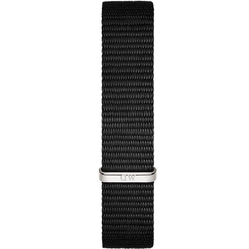 Shop Authentic Daniel Wellington Classic Petite Cornwall White Dial Black Nylon Strap Watch For Women - DW00100252 - Luxxuri