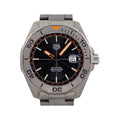Shop Authentic Tag Heuer Aquaracer Calibre 5 Bamford Limited Edition Black Dial Grey Steel Strap Watch for Men - WAY208C.FC6383 - Luxxuri