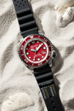  Shop Authentic Citizen Eco Drive Promaster Marine Red Dial Black Rubber Strap Watch For Men - BN0159-15X - Luxxuri
