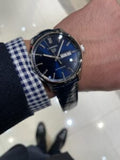 Shop Authentic Tag Heuer Carrera Day Date Blue Dial Blue Leather Strap Watch for Men - WBN2012.FC6502 - Luxxuri
