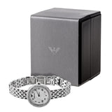  Shop Authentic Emporio Armani Rosa Quartz White Dial Silver Steel Strap Watch For Women - AR11354 - Luxxuri