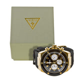  Shop Authentic Guess Poseidon Chronograph Black Dial Black Rubber Strap Watch for Men - GW0057G1 - Luxxuri