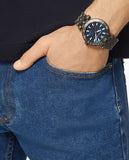  Shop Authentic Versace Greca Sport Quartz Black Dial Black Steel Strap Watch For Men - VEZ300621 - Luxxuri