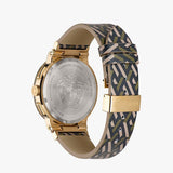  Shop Authentic Versace Greca Chronograph Black Dial Brown Leather Strap Watch For Men - VEZ900621 - Luxxuri