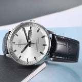  Shop Authentic Mido Comander II Automatic Chronometer Silver Dial Black Leather Strap Watch For Men - M021.431.16.031.00 - Luxxuri