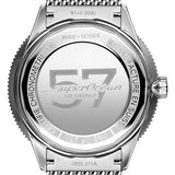  Shop Authentic Breitling Superocean Heritage '57 Black Dial Silver Mesh Bracelet Watch for Men - A10370121B1A1 - Luxxuri
