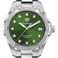 Tag Heuer Aquaracer Diamonds Emerald Green Dial Watch for Women - WBD1316.BA0740