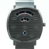  Shop Authentic Gucci Grip Quartz Grey Dial Grey Steel Strap Watch For Men - YA157429 - Luxxuri