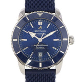 Shop Authentic Breitling Superocean Heritage B20 Automatic 46 Blue Dial Blue Mesh Bracelet Watch for Men - AB2020161C1S1 - Luxxuri