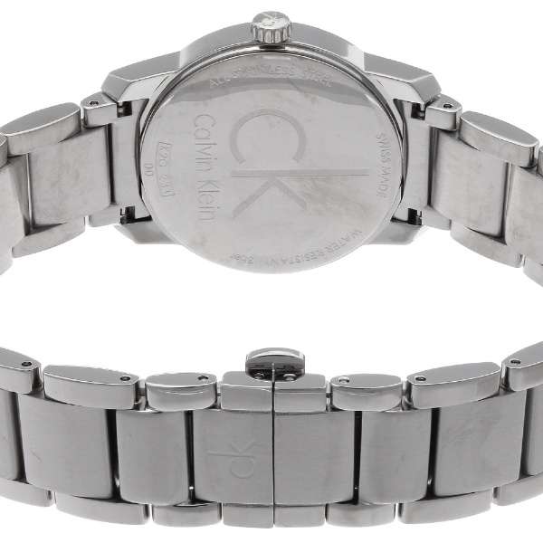  Shop Authentic Calvin Klein City Grey Dial Silver Steel Strap Watch for Women - K2G23161 - Luxxuri