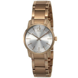  Shop Authentic Calvin Klein City White Mother of Pearl Dial Rose Gold Steel Strap Watch for Women - K2G23646 - Luxxuri
