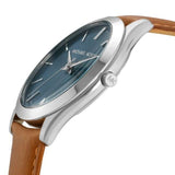  Shop Authentic Michael Kors Slim Runway Analog Blue Dial Brown Leather Strap Watch For Men - MK8508 - Luxxuri