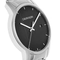  Shop Authentic Calvin Klein City Chronograph Black Dial Silver Steel Strap Watch for Men - K2G2G14Y - Luxxuri