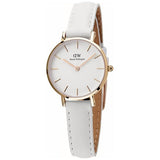  Shop Authentic Daniel Wellington Petite Bondi White Dial White Leather Strap Watch for Women - DW00100189 - Luxxuri