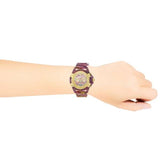  Shop Authentic Versace Icon Active Chronograph Quartz Gold Dial Red Leather Strap Watch For Men - VEZ701222 - Luxxuri