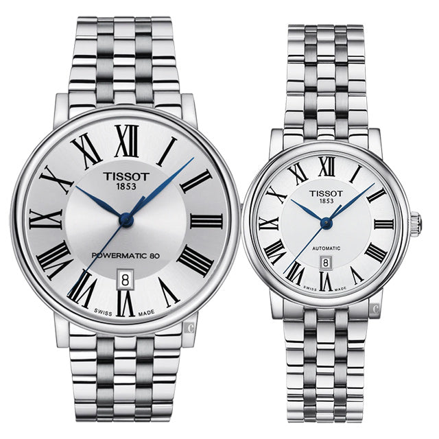  Shop Authentic Tissot T Classic Carson Premium Powermatic 80 Silver Dial Silver Steel Strap Watch For Men - T122.407.11.033.00 - Luxxuri