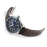 Shop Authentic Tag Heuer Autavia Calibre 5 Automatic Blue Dial Brown Leather Strap Watch for Men - WBE5116.FC8266 - Luxxuri