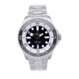  Shop Authentic Breitling Superocean Automatic 44mm Black Dial Silver Steel Strap Watch for for Men - A17376211B1A1 - Luxxuri