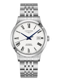  Shop Authentic Longines Record Automatic Stainless Steel 40mm Watch for Men - L2.821.4.11.6 - Luxxuri
