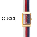  Shop Authentic Gucci G-Frame Mother of Pearl Dial White Blue Red Nylon Strap Watch For Women - YA147405 - Luxxuri