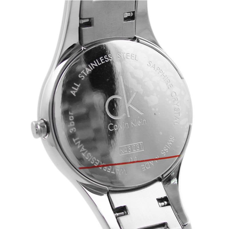  Shop Authentic Calvin Klein Simplicity White Dial Silver Steel Strap Watch for Women - K4323126 - Luxxuri
