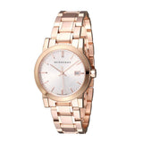  Shop Authentic Burberry The City White Dial Rose Gold Steel Strap Watch for Women - BU9104 - Luxxuri