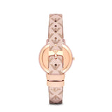  Shop Authentic Emporio Armani Kappa Quartz Rose Gold Dial Pink Leather Strap Watch For Women - AR11010 - Luxxuri