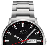  Shop Authentic Mido Commander II Automatic Black Dial Silver Steel Strap Watch For Men - M021.431.11.051.00 - Luxxuri
