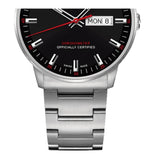  Shop Authentic Mido Commander II Automatic Black Dial Silver Steel Strap Watch For Men - M021.431.11.051.00 - Luxxuri