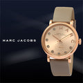  Shop Authentic Marc Jacobs Baker Rose Gold Dial Grey Leather Strap Watch for Women - MBM1400 - Luxxuri