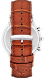  Shop Authentic Emporio Armani Renato Chronograph Green Dial Brown Leather Strap Watch For Men - AR2493 - Luxxuri