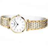  Shop Authentic Longines La Grande Classique White Dial Two Tone Mesh Bracelet Watch for Women - L4.209.2.12.7 - Luxxuri