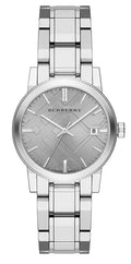  Shop Authentic Burberry The City Silver Dial Silver Steel Strap Watch for Women - BU9143 - Luxxuri
