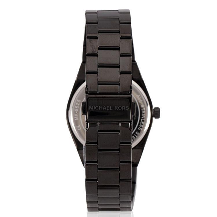  Shop Authentic Michael Kors Channing Quartz Black Dial Black Steel Strap Watch For Women - MK6625 - Luxxuri